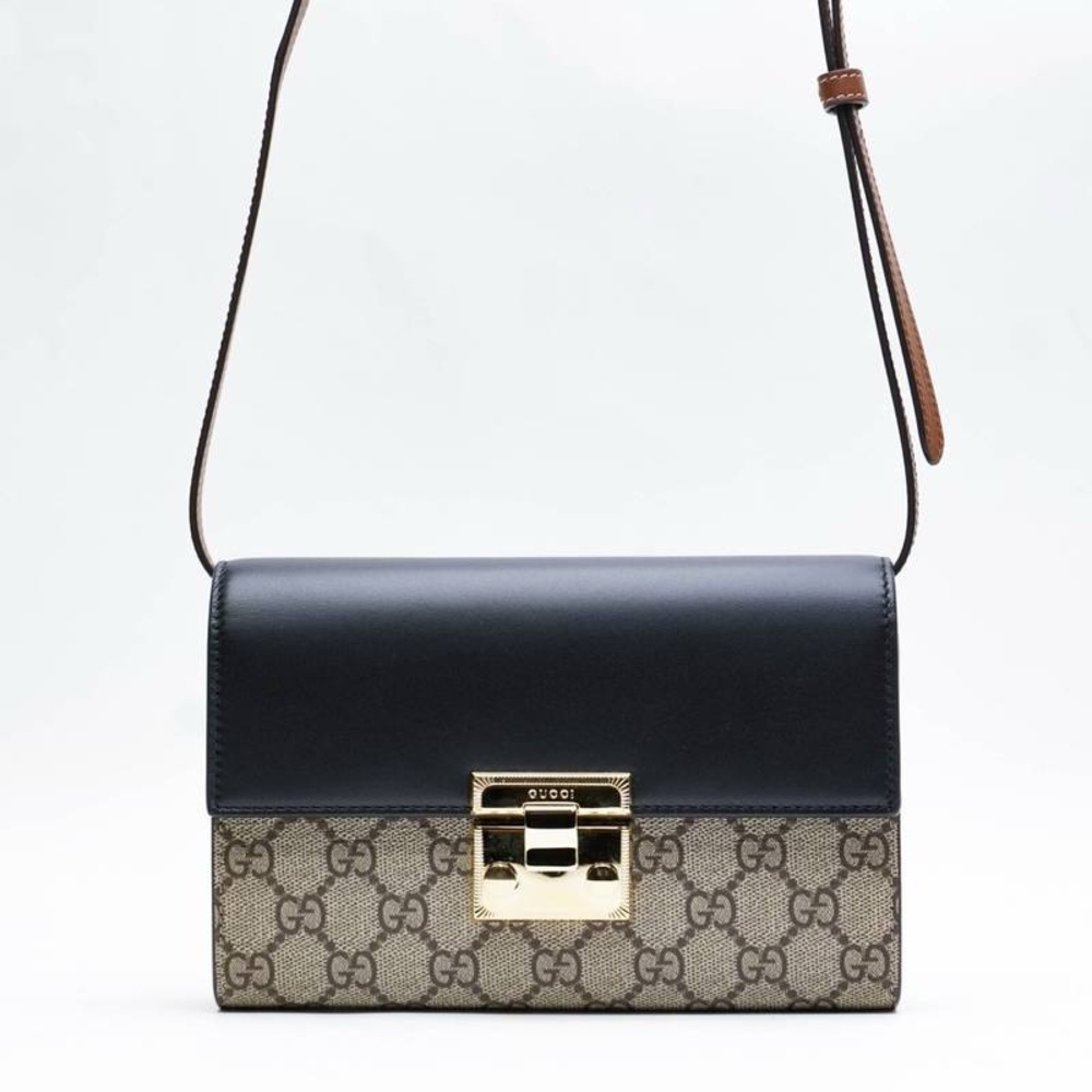 GUCCI MINI GG SUPREME LEATHER BAG